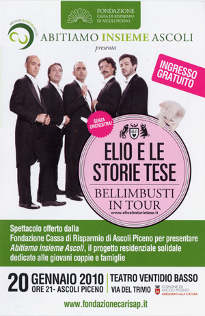 Rassegna lirica torelliana Elio e le Storie Tese